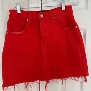 Hudson Jeans Scarlet Denim Skirt size 25